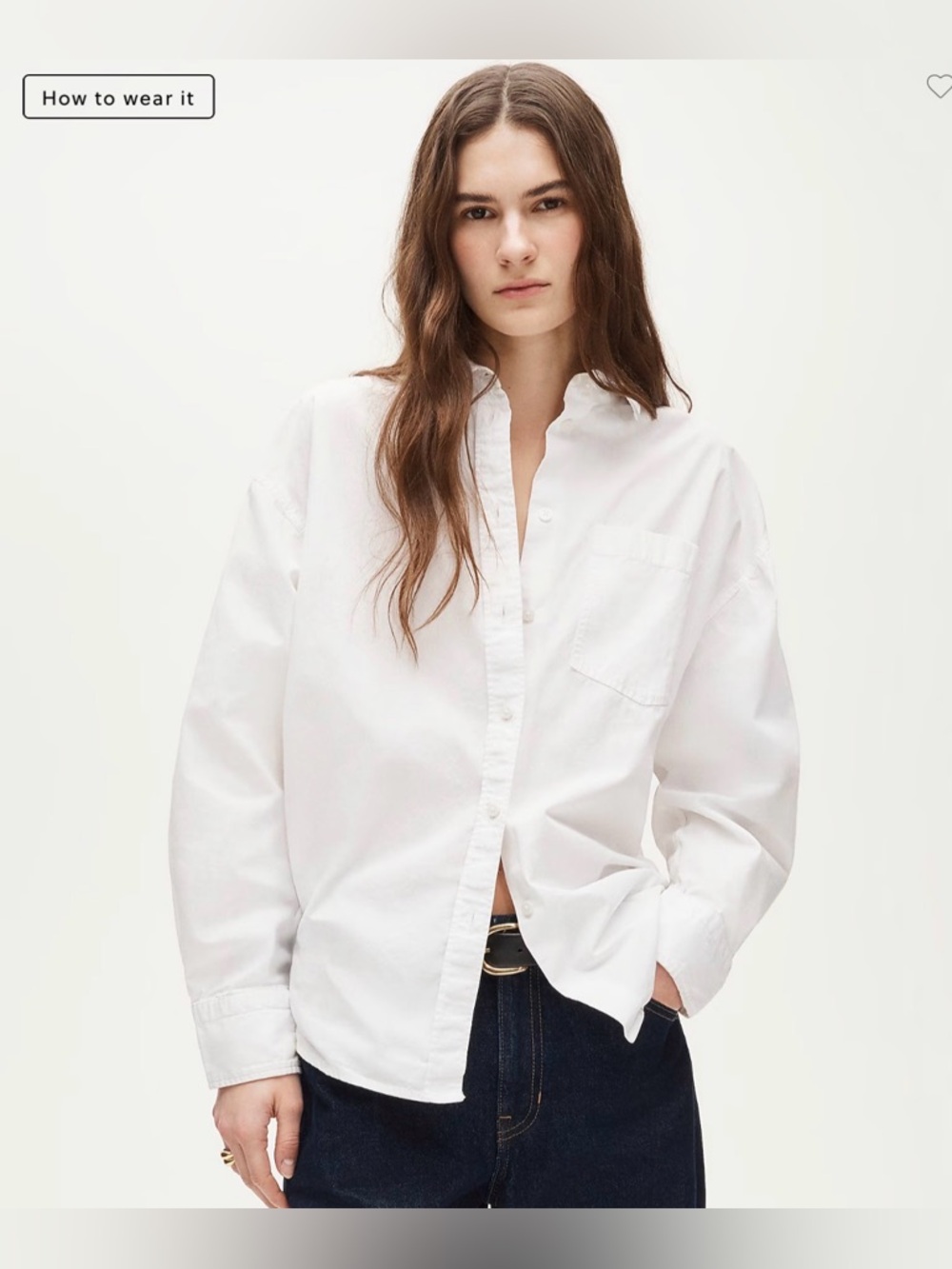 J. Crew Etienne Oversized Button-Up Shirt Sz L